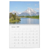 Die Grand Tetons, een 12-maands 2026 kalender (Jan 2027)