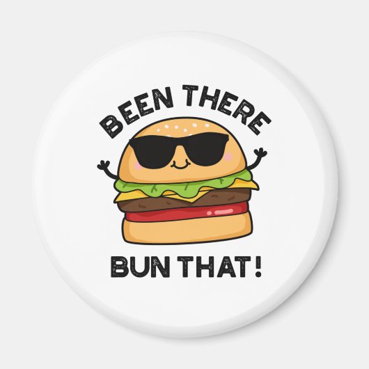 Die grappige Burger die er was... Magneet (Voorkant)