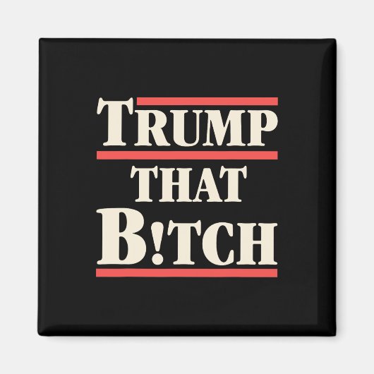 Die grappige verkiezing van Trump Magneet (Voorkant)