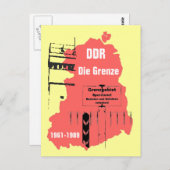 Die Grenze special Design Briefkaart (Voorkant / Achterkant)