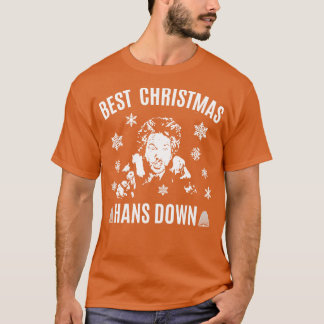 Die Hard Beste Kerstmis Hans Down T-shirt