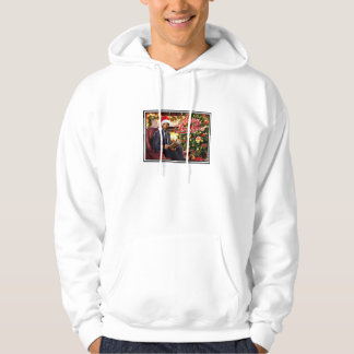 Die Hard Hans Gruber Merry Kerstmis Hoodie