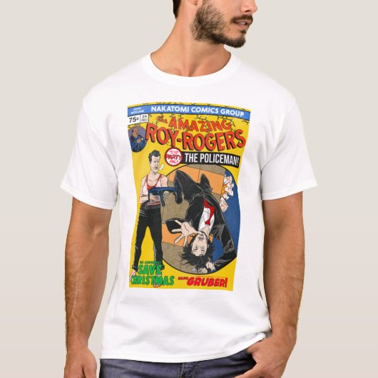 Die Hard T-ShirtNakatomi Comics-Cadeaus T-shirt (Voorkant)