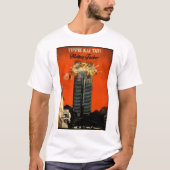 Die harde T-ShirtDie harde retro-reisafdruk T-shirt (Voorkant)