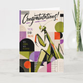 Die Hart Verworven Felicitaties Kaart (Voorkant)