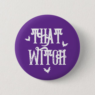 Die Heks Energie, Halloween knop Ronde Button 5,7 Cm
