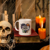 Die heks Halloween koffie Mok
