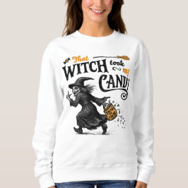 Die heks nam mijn Snoep Trui