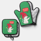 die het licht uitdeed ovenwant & pannenlap set (Voorkant / Achterkant)