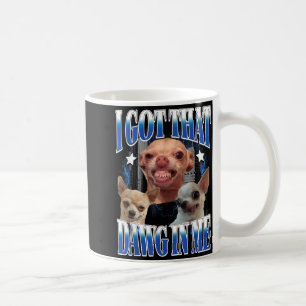Die Hond Hebben in Grappige Hond Chihuahua Liefheb Koffiemok