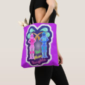 Die Hot Neon Knachten Tote Bag (Dichtbij)