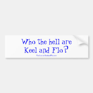 die idiote bumpersticker zijn