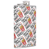 Die ik mijn frietjes zal delen met grappige Valent Heupfles (Rechts)