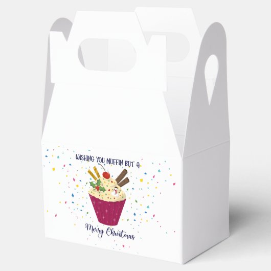 die je muffin maar een prettige kerstkaart wil, Cl Bedankdoosjes (Geopend)