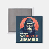  Die Jimmies doen Ritselen Magneet (Voorkant / Achterkant)