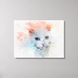 Die Katze Canvas Afdruk