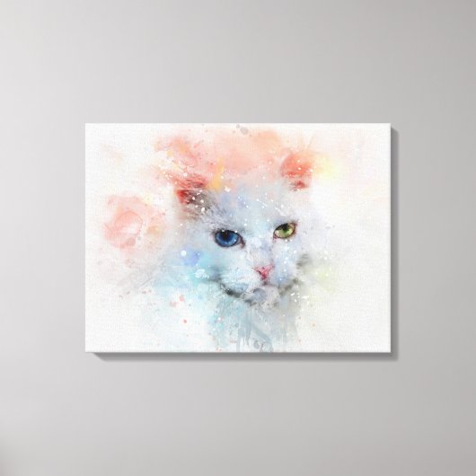 Die Katze Canvas Afdruk (Voorkant)