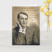 Die Kerel Verjaardagskaart Kaart (Gele Bloem)