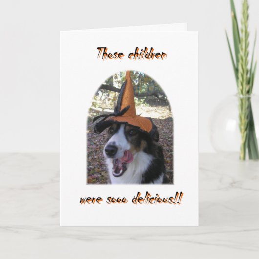 Die kinderen waren lekker. kaart (Voorkant)