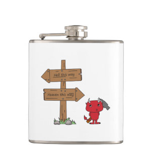 Die kleine duivel heupfles