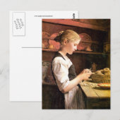 Die kleine Kartoffelschälerin Briefkaart (Voorkant / Achterkant)