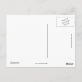 Die kleine Kartoffelschälerin Briefkaart (Achterkant)