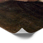 Die kleine Kartoffelschälerin Poster (Hoek)