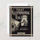 Die Kleptomaniac Rag Briefkaart (Voorkant / Achterkant)