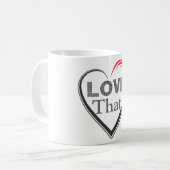 Die koffiemok leuk vinden (Voorkant links)