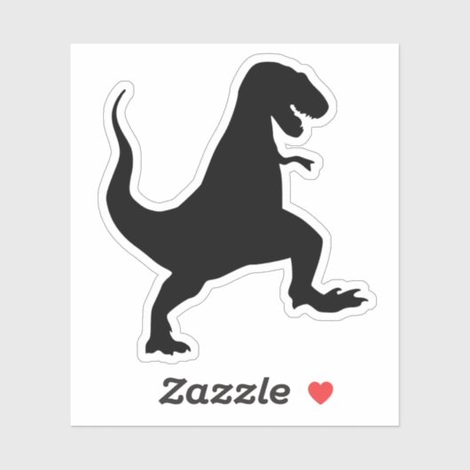 DIE KUSTSTICKERS VAN DINOSAUR STICKER (Vel)