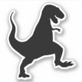 DIE KUSTSTICKERS VAN DINOSAUR STICKER (Voorkant)
