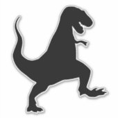 DIE KUSTSTICKERS VAN DINOSAUR STICKER (Voorkant)