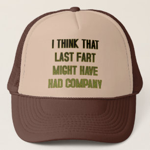 Die Laatste Scheet Had Gezelschap Grappige Honkbal Trucker Pet