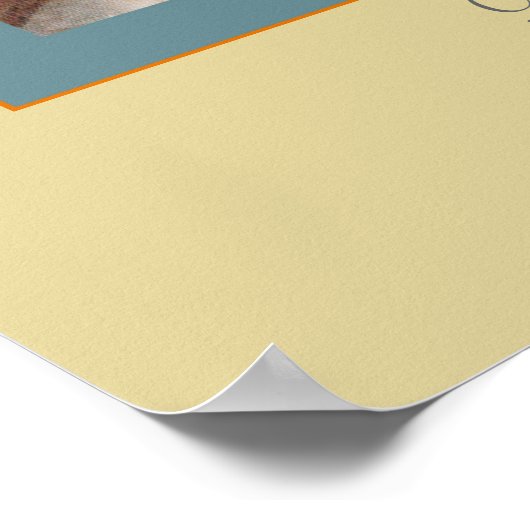 Die Lauscherin ~ Eugene de Blass Poster (Hoek)