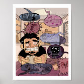 Die lawaaierige buren poster (Voorkant)