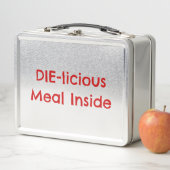 'Die-licious Meal Inside' Grappige horror Dark Hum (In situ)
