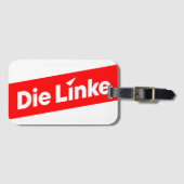 Die linke  bagagelabel (Voorkant (horizontaal))