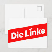 Die linke briefkaart (Voorkant / Achterkant)
