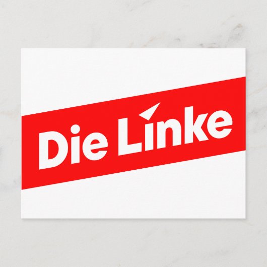 Die linke briefkaart (Voorkant)
