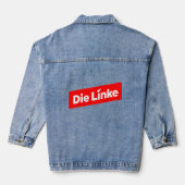 Die linke denim jacket (Achterkant)
