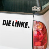 Die Linke Logo Bumpersticker (Op Truck)