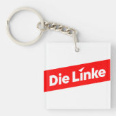 Die linke sleutelhanger (voorkant)