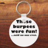 Die luiers zeiden niemand ooit. sleutelhanger (Voorkant)