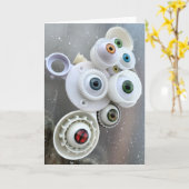 Die macht is God Kaart (Gele Bloem)