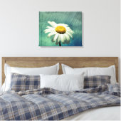 Die Margerite Canvas Afdruk (Insitu (Slaapkamer))