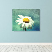 Die Margerite Canvas Afdruk (Insitu (Houten vloer))