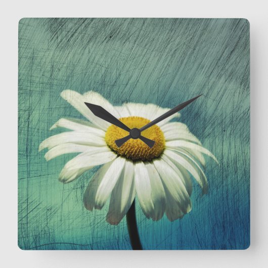 Die Margerite Vierkante Klok (Voorkant)