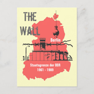 Die Mauer special Design Briefkaart