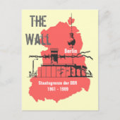 Die Mauer special Design Briefkaart (Voorkant)