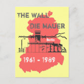 Die Mauer special Design Briefkaart (Voorkant)